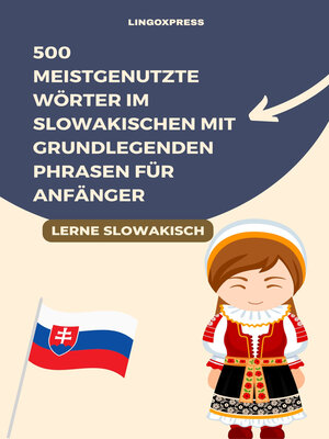 cover image of 500 meistgenutzte Wörter im Slowakischen mit grundlegenden Phrasen für Anfänger